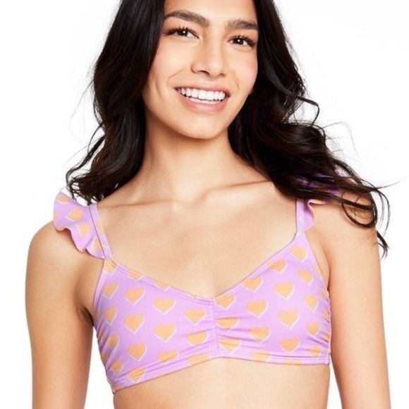 Stoney Clover Lane Other - Stoney Clover Lane x Target Women's Flutter Strap Heart Print Top@